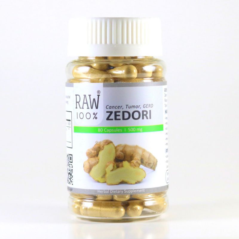 RAW 100 Zedori / Asam Lambung, GERD, Kista, obat herbal kunyit putih