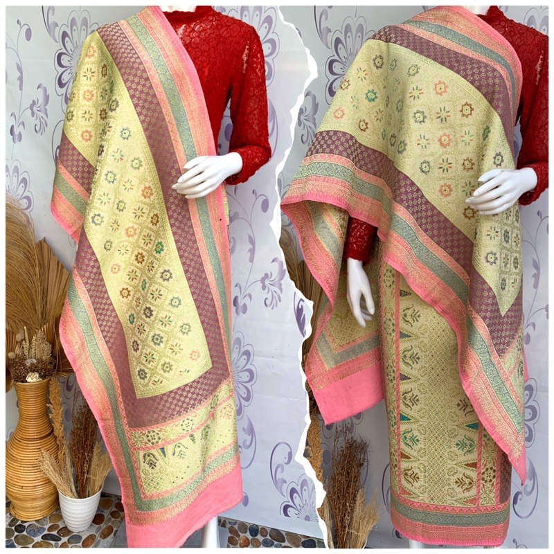 SONGKET LEPUS PANCAWARNA 5 DIMENSI