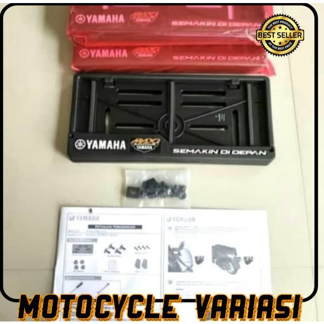 Cover plat nomor tatakan dudukan plat nomor yamaha original nmax aerox