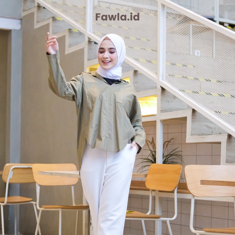 KANAYA LOOSE BLOUSE/ baju oversize