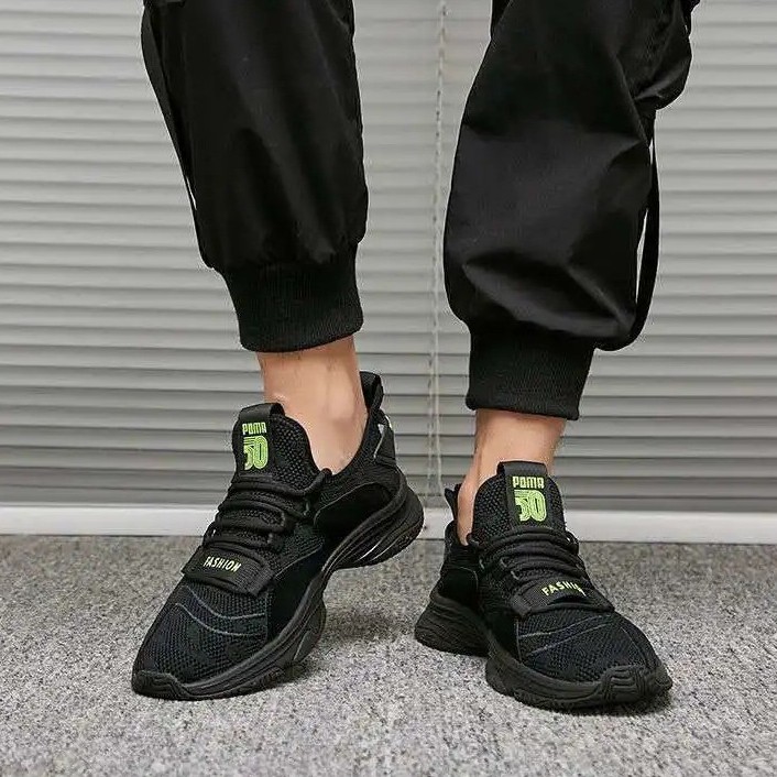 TBIG [COD] Sepatu Sneakers Pria PMKNE Sepatu Import Pria Sekolah Kuliah Kerja