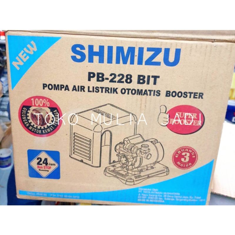 Pompa booster SHIMIZU PB 228 BIT / mesin pompa air otomatis boster pump