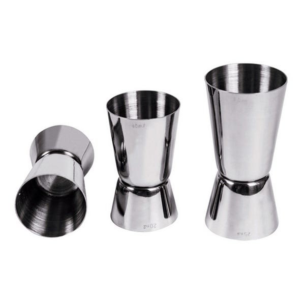 JIGGER MEASURE CUP / GELAS TAKARAN STAINLESS / CUP TAKAR MINI