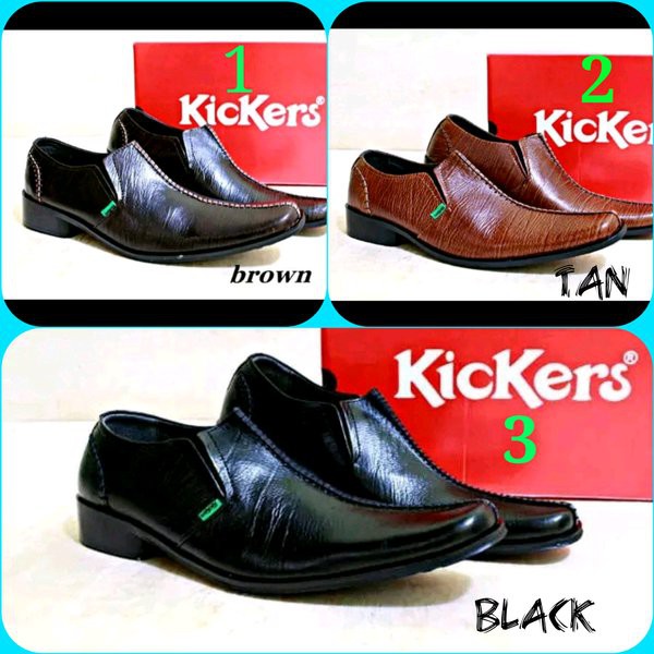 Toko SS Sepatu Pantofel Pantufel Pria Sepatu Kerja Kantor Formal Pria Kickers Pantofel Kulit