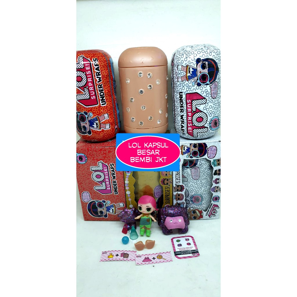 

new lol capsul besar big Soft Wangi Scented fresh