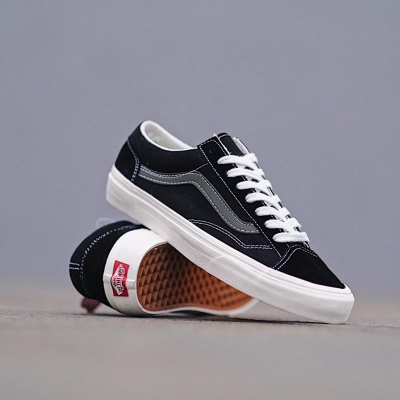 VANS STYLE 36 VINTAGE SPORT BLACK BLANC DE BLANC