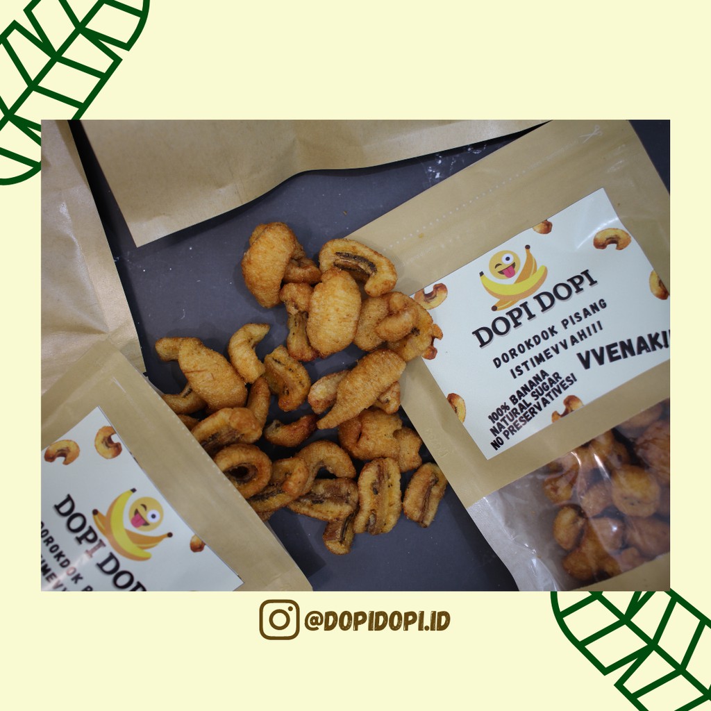 

Dorokdok Pisang / Keripik Pisang / Rambak Pisang 100 gr Bandung