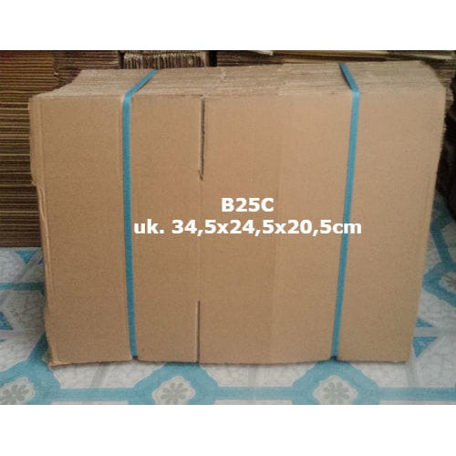 

FRESH B25 C Kardus 34 5 x 24 5 x 20 5 Karton Box Boks Polos isi 25pcs ISTIMEWA