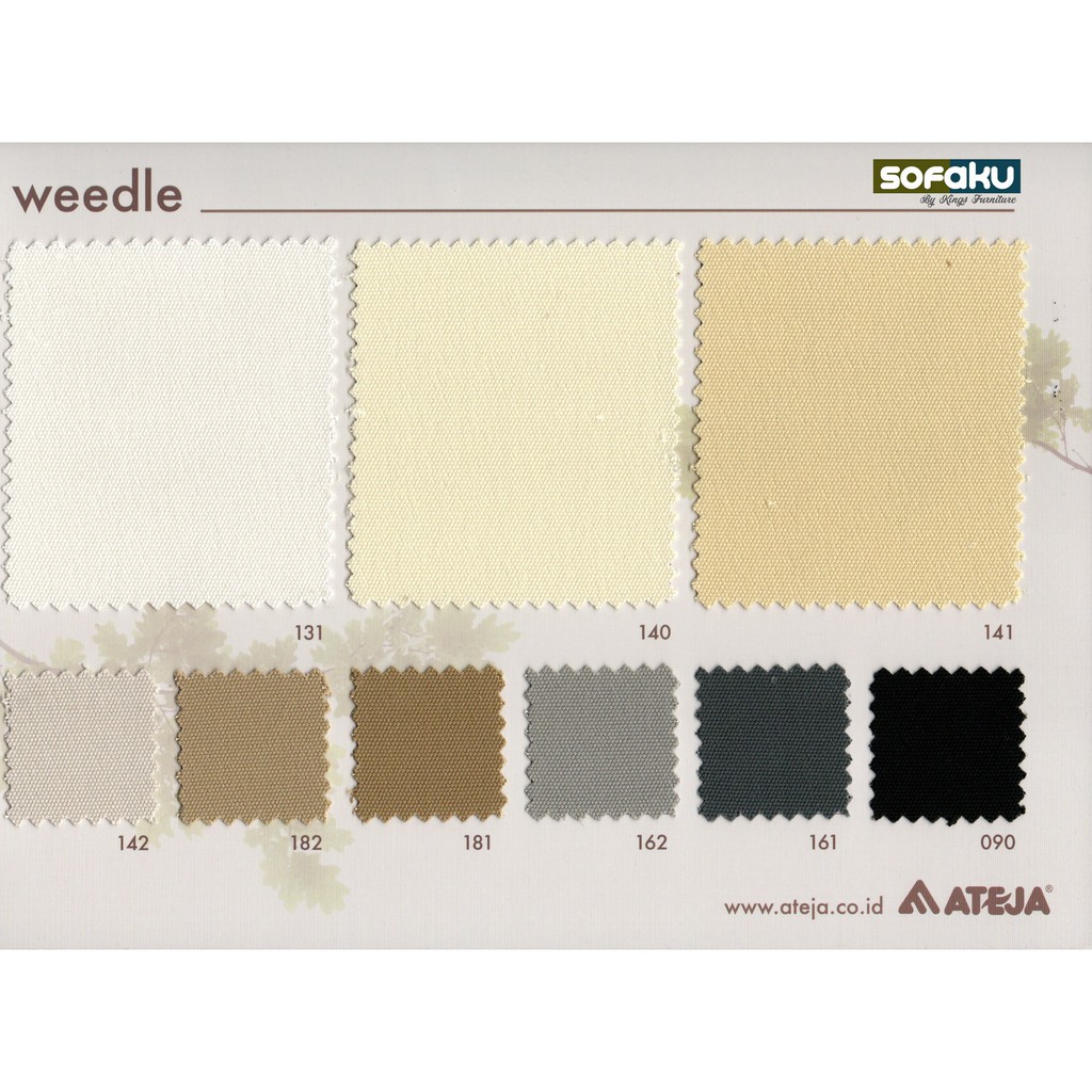 𝐒𝐎𝐅𝐀𝐊𝐔 : REDWOOD Weedle Fabric Kain Upholyster - Kain Jok Ateja Bahan Ateja Weedle