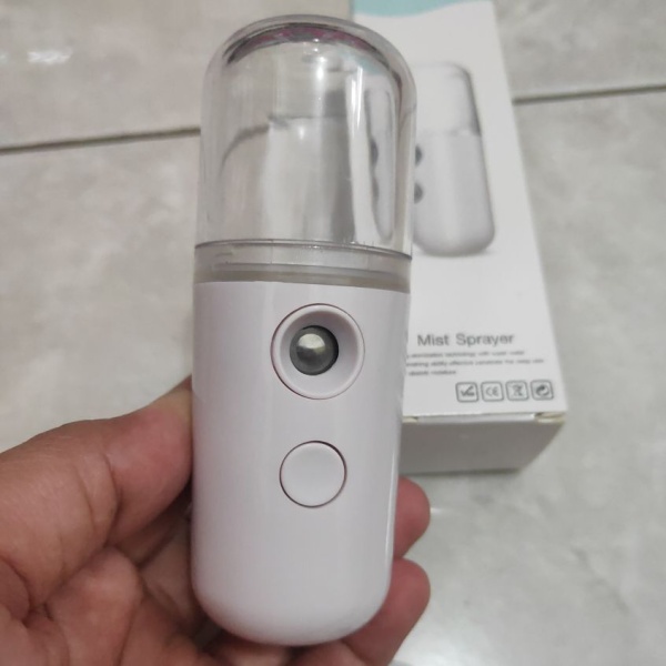 COD ✅ Nano Spray Portable Mini Face Mist Sprayer Water Facial Cooling Semprotan Air Wajah USB