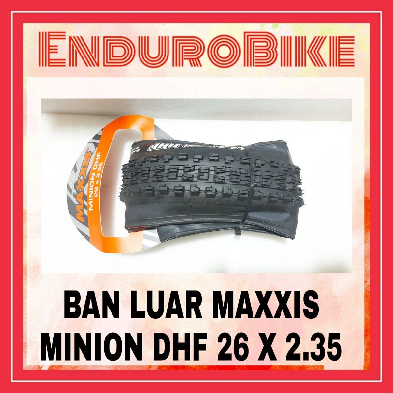 BAN LUAR SEPEDA TIRE MTB KEVLAR MAXXIS MINION DHF 26 x 2.35 26 2 235 ENDUROBIKE