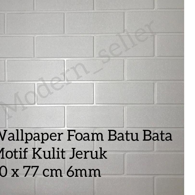 Wallpaper Dinding 3d Batu Bata Putih | zflas