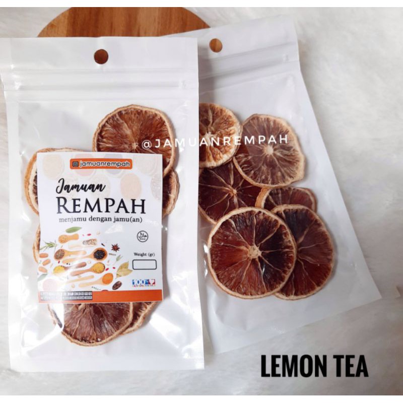 

Dried Lemon Sliced Tea / Lemon Kering / Teh Lemon