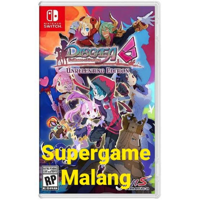 Disgaea 6 Defiance of Destiny Unrelenting Edition Nintendo Switch Game