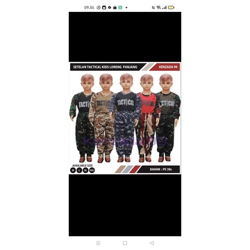 baju anak tactical
