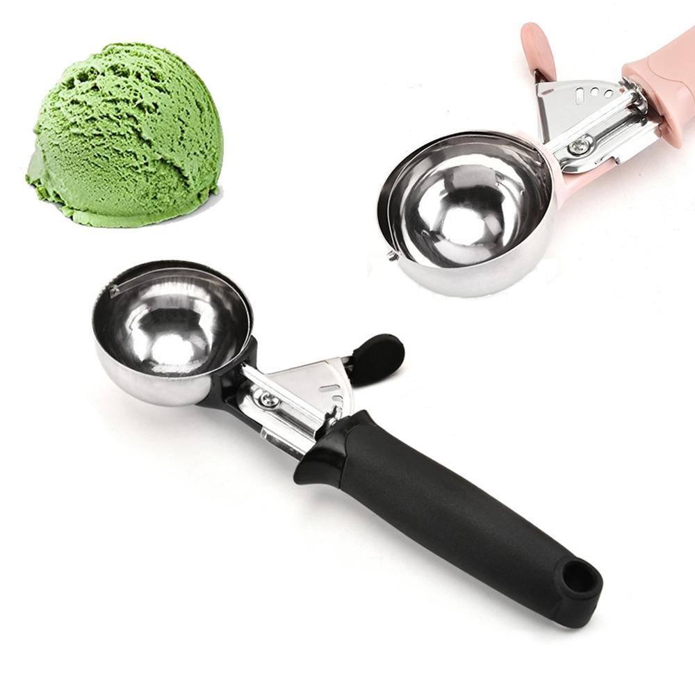 [Elegan] Sendok Es Krim Dengan Trigger Cookie Watermelon Alat Dapur