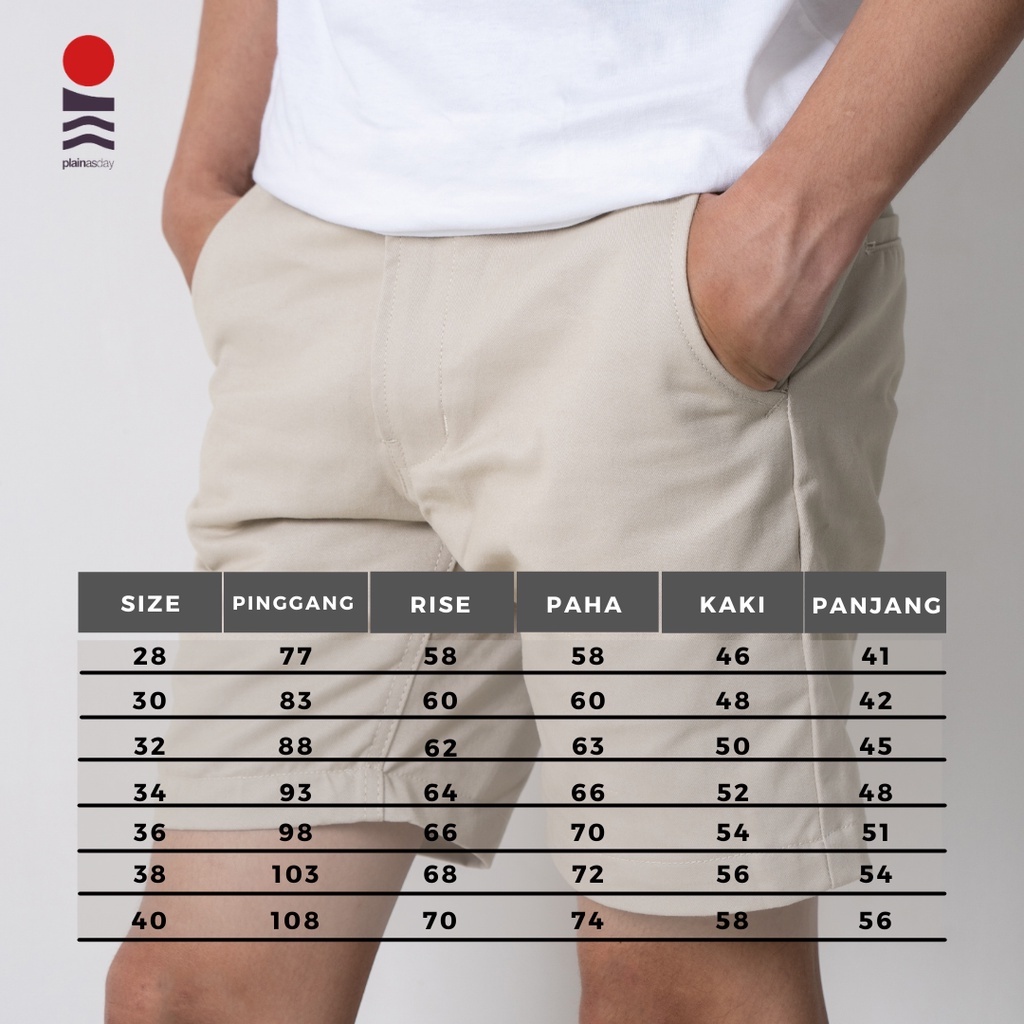 Relax Short Chino Pants - Dark Grey