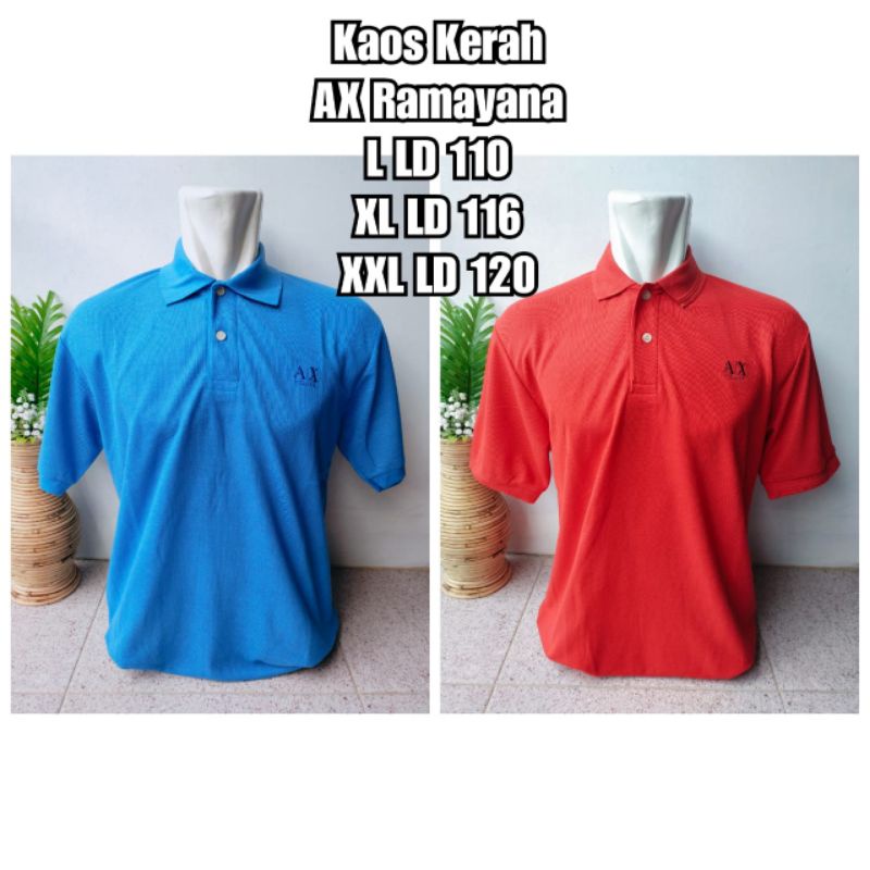 Kaos AX ramayana kerah