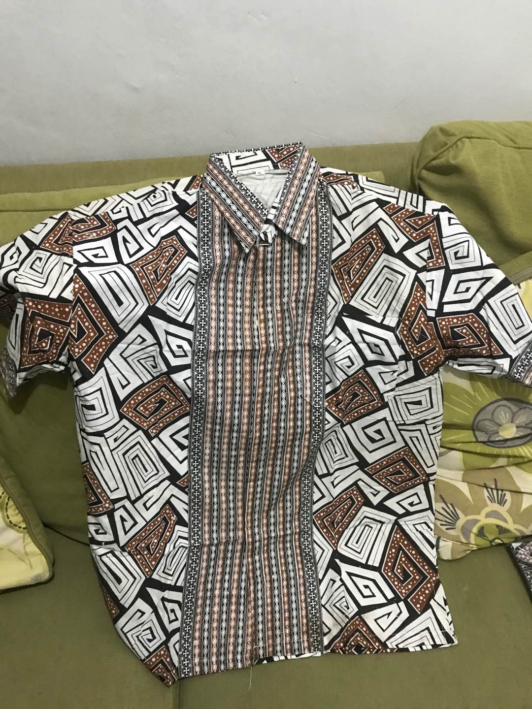 New Arrival Distro Batik Pria Bordir Sogan Hrb026 Batikaf Notoarto Batik Ipnu-ippnu Hem Pria Bel