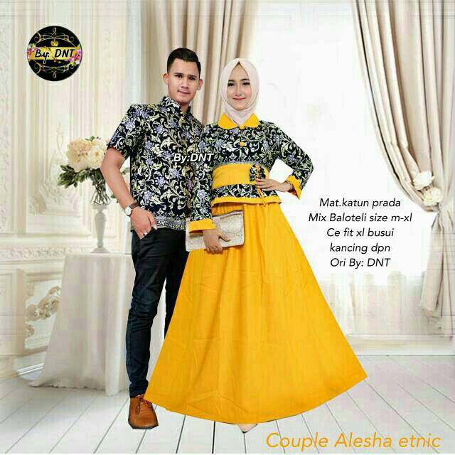 GROSIR BATIK PEKALONGAN COUPLE ALESHA ETNIC