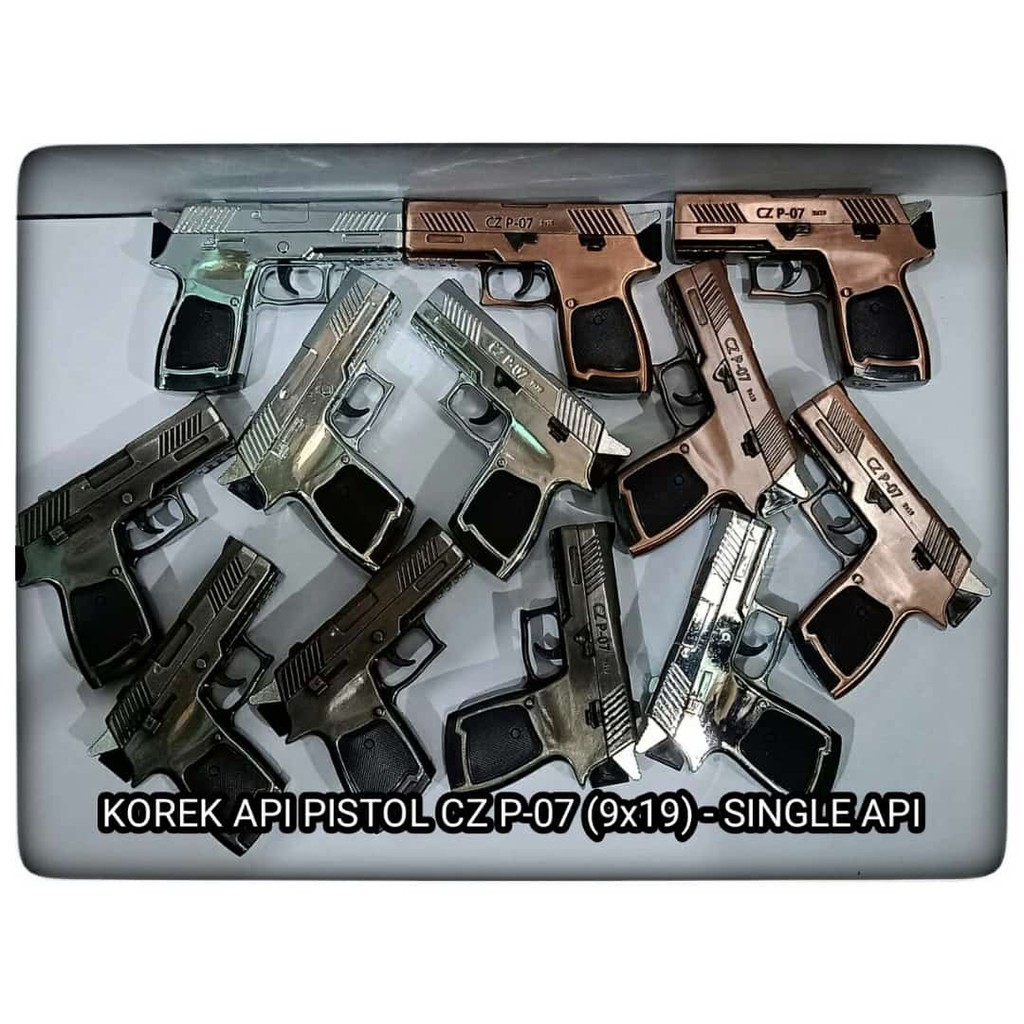 Korek Api Gas Pistol CZ P-07 9x19 - Satu Api