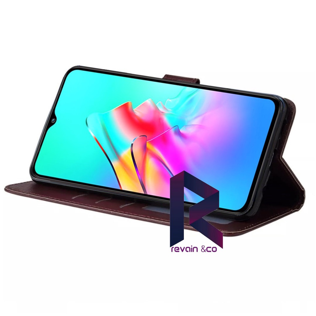 SAMSUNG GALAXY M21 CASE FLIP WALLET LEATHER KULIT PREMIUM SARUNG BUKA TUTUP FLIP CASE SAMSUNG M21