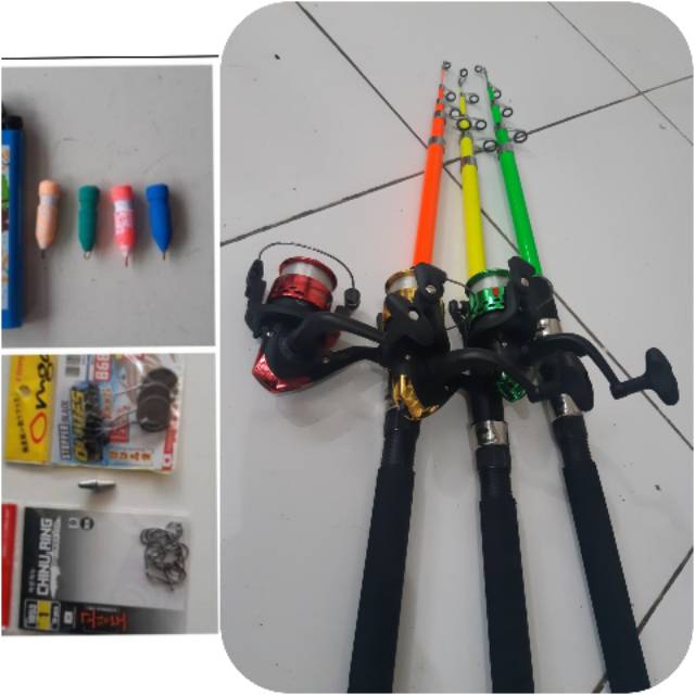 Joran set ekslusive antena 270 tinggal pakai