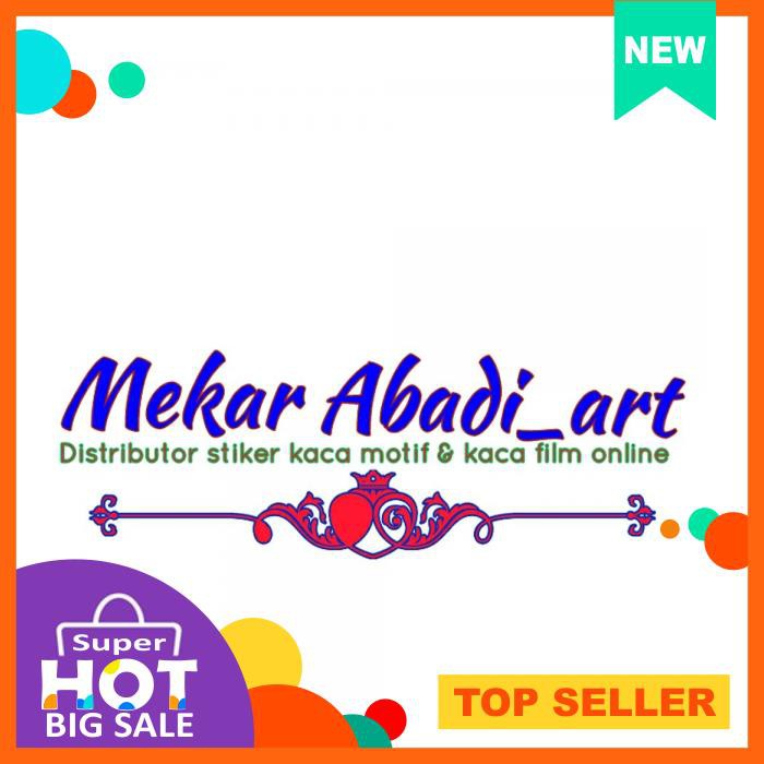 Stiker Karbon 5D Stiker Mobil Merah