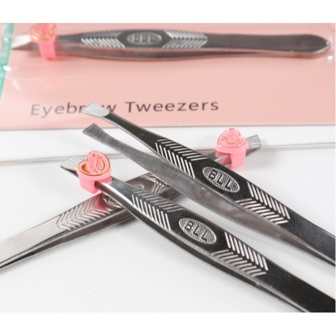 Eyebrow Clip / Pinset Pencabut Rambut Bulu Ketiak Alis / Pinset Make Up Stainless / Pinset Alis