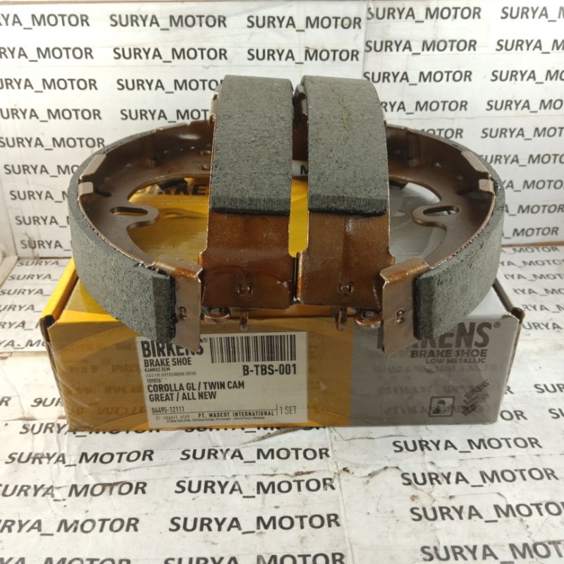 KAMPAS REM BELAKANG TOYOTA COROLLA GREAT