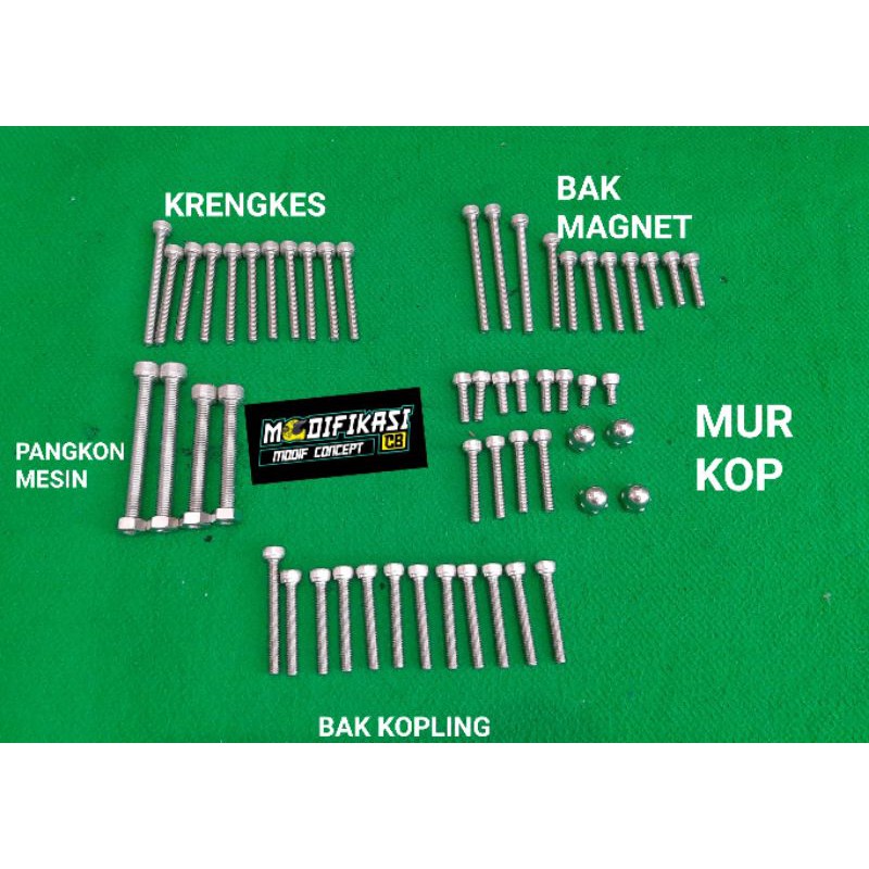 BAUT L STENLIS MESIN CB GL MP TIGER STENLIS THE