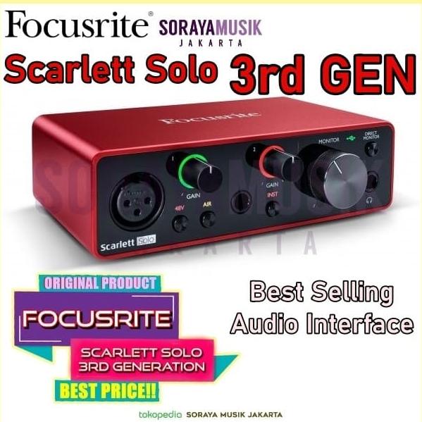 FOCUSRITE SCARLETT SOLO