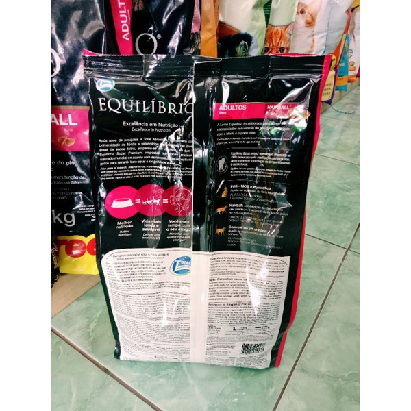 EQUILIBRIO ADULT 1.5KG / Makanan kucing Equil adult frespack 1,5kg