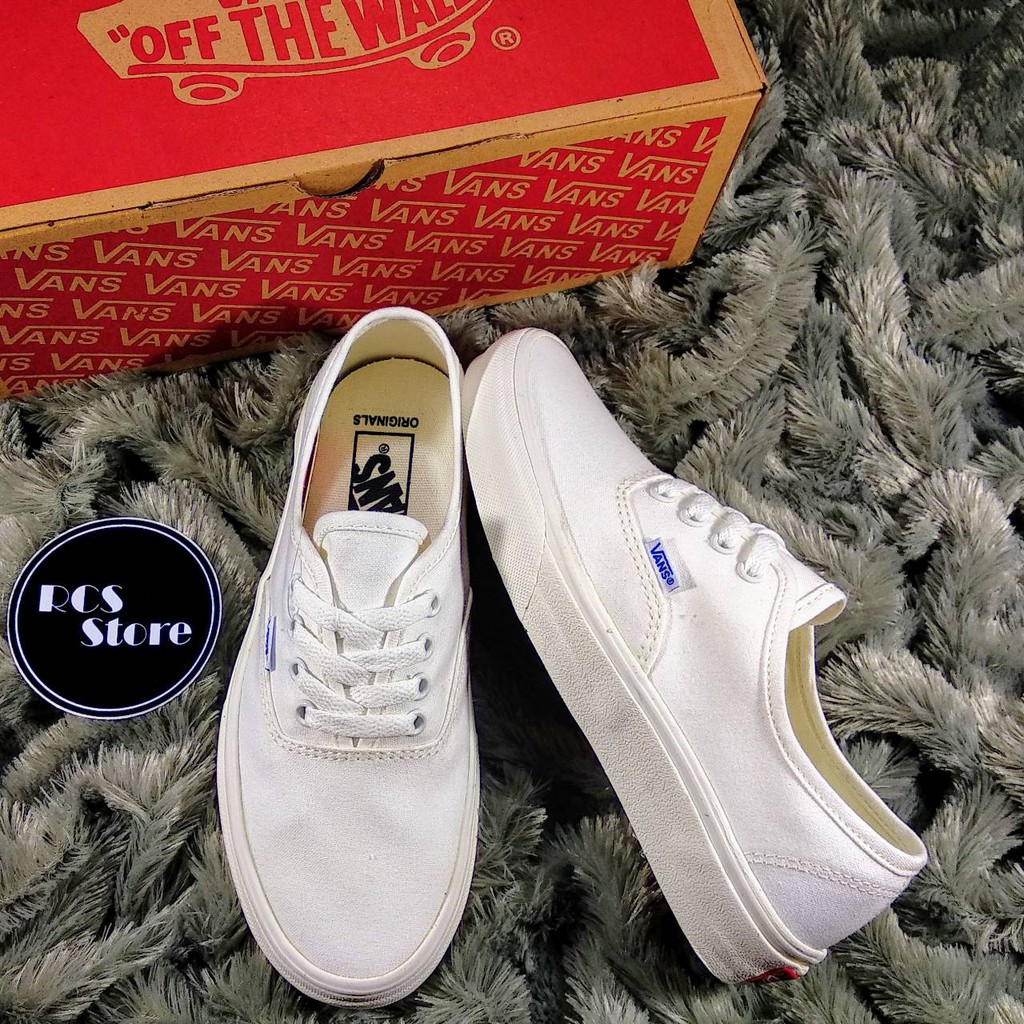 vans authentic ivory