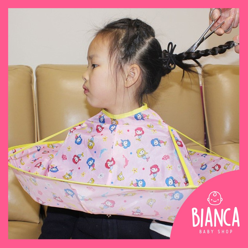 BIANCA - Alas Potong Rambut Anak / Alas Cukur Rambut