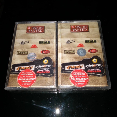 Kaset LIVE WANTED - DMasiv Geisha Second Civil North Riviera