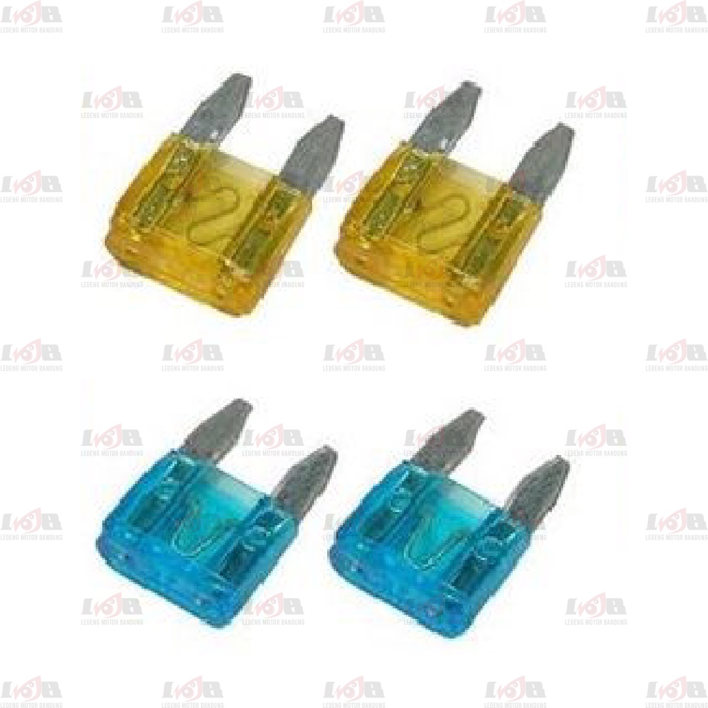 Sikring Sekring Fuse Tancap Colok 5a 10a 15a 20a Besar Kecil Motor Mobil