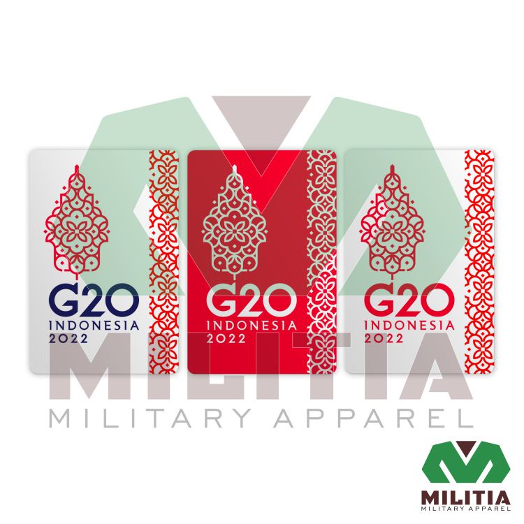 Stiker G20 KTT Konferensi Tingkat Tinggi G20 Bali 2022 P Souvenir merchandise
