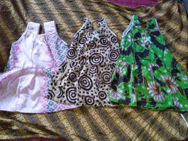 (1kg=20pcs) Daster Anak Katun, Daster Anak Murah, Batik Anak Cantik Lucu,baju Anak Batik