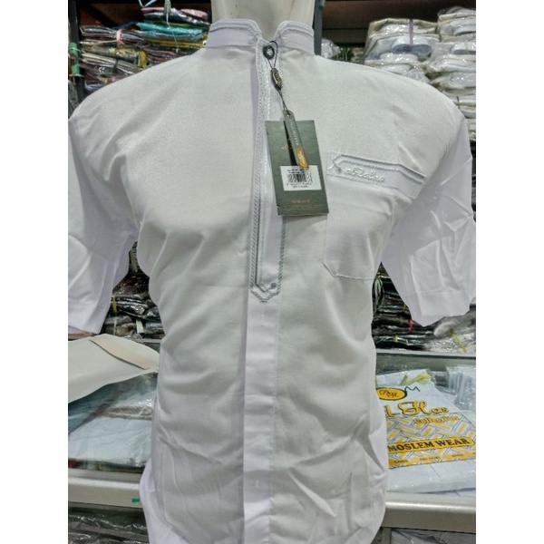 baju koko lengan pendek Al-Zahra