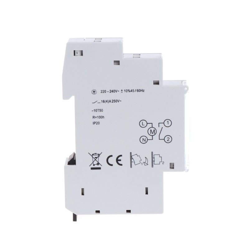 Btsg Switch Relay Timer Mekanik Din Rail 24 Jam 110-240V 16A Bisa Diprogram