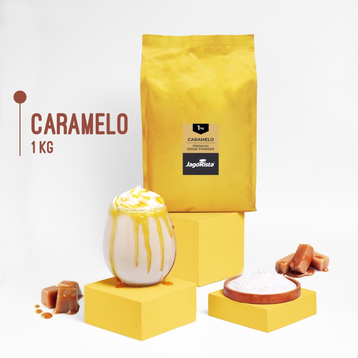 

1 Kg Jagorista - Caramello - Premium Bubble Drink Powder