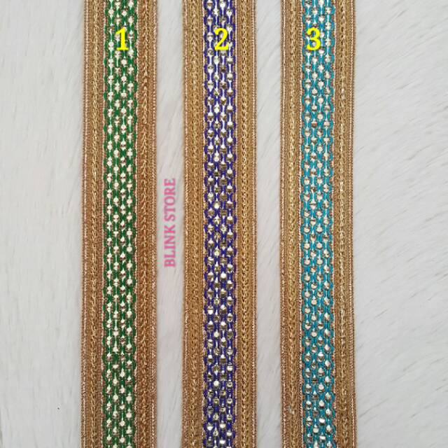 Renda Payet / Renda Baju Meteran / Renda Lurus