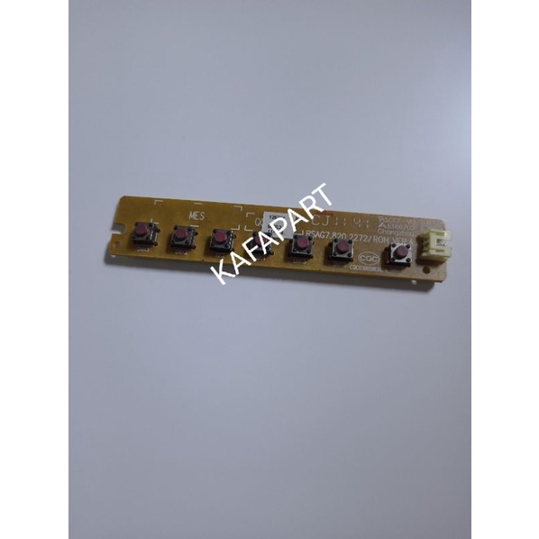 TOMBOL KONTROL PANEL TV LED POLYTRON 24D550