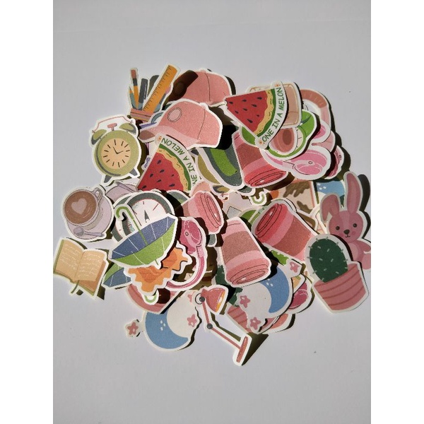 

[5 pcs] Sticker Jurnal Scrapbook Sticker Random