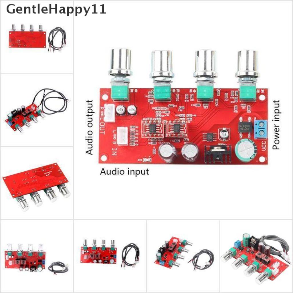 Gentlehappy AD828 Papan amplifier Pre-amp HIFI Stereo Kontrol volume