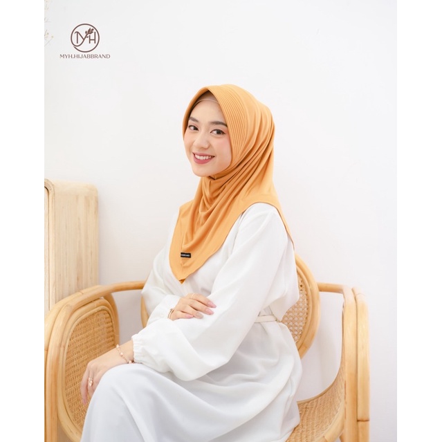 NEW BERGO SPORTY (bahan jersey korea)-Mustard