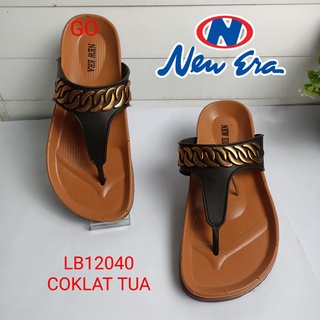 BB NEW ERA LB E 12040 Sandal Jepit Wanita Selop Kekinian Terbaru Sandal Japit Cewek Berkualitas Sandal Wanita Slop