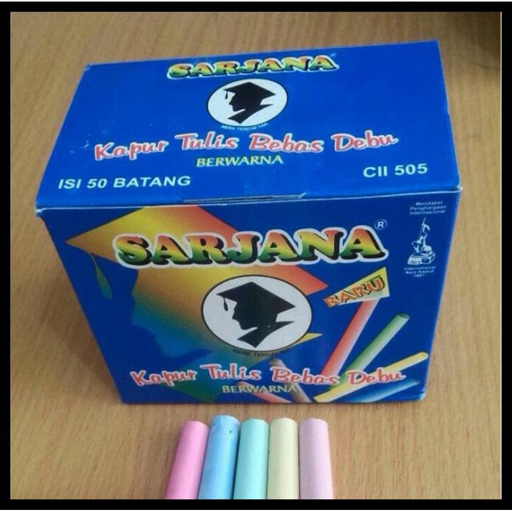 

Kapur papan tulis C11 MERK Sarjana