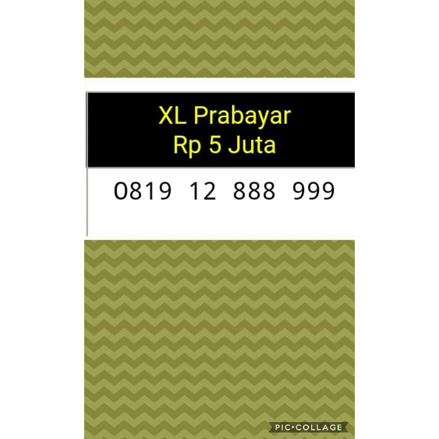 nomor cantik(0819 12 888 999)xl prabayar double abcd terupdate hoki